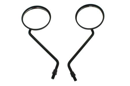 Komplet Lusterek Okrągłych 10mm 1xprawy 1xlewy Gwint Lut000080