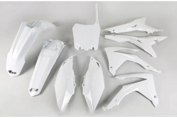 Komplet plastików honda crf 250r '14-17, crf 450r '13-16 z pokrywą filtra powietrza kolor biały