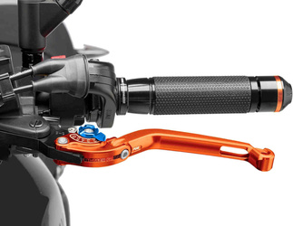 Regulowana Dźwignia Sprzęgła 2.0 Puig (Z Zawiasem, Wymaga Adaptera) Pomarańczowo-Niebieska