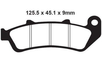 KLOCKI HAMULCOWE EBC FA189