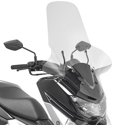 Szyba yamaha n-max 125-155 (15-19) 81,5 x 64,5 cm przezroczysta - potrzebne mocowanie d2123kitk