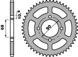 Zębatka tylna 243 53 f honda 125 rw 83-94 (jtr241.53) (łańc. 428)