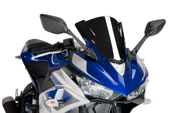 Szyba Sportowa Puig Do Yamaha Yzf R3 15-18 Czarna