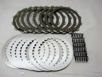 Psychic tarcze, przekładki i sprężyny sprzęgłowe (komplet) honda crf 450r 04-05, crf 450x 05-13 (ebs1247) (ebs028)