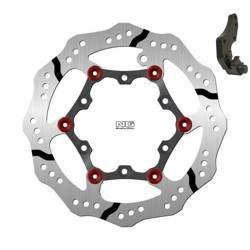 Tarcza hamulcowa przód gas gas ec 125/200/250/300 '99-15 (270x108x3mm) (6x6,5mm) wave pływająca z adapterem