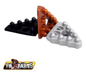 Stopka dźwigni hamulca tylnego (szeroka) ktm/husqvarna kolor pomarańczowy