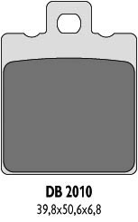 Klocki hamulcowe kh47 - zastępują db2010mx-d i db2010qd-d