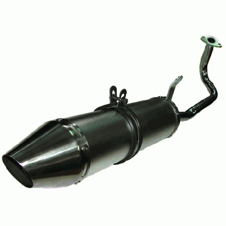 Tłumik Power Force Tuning Gy6 4t Tune-Ex Srebrny Tut000308