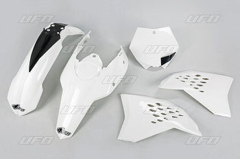 Komplet Plastików Ktm Sx/Sxf '07-'10 Kolor Biały