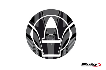 Osłona Wlewu Paliwa Puig Do Ducati 2009-2016 (Wzór Radikal) Szara