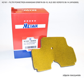 Filtr powietrza kawasaki er6f/n 06-10, kle 650 versy06-14 (hfa2606) (50)