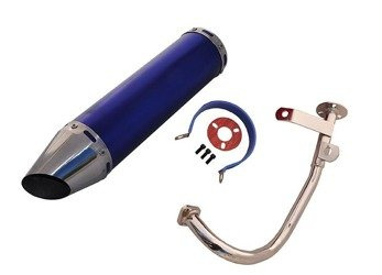 TUNING SPORTOWY TŁUMIK WYDECH SKUTER GY6 4T, 139QM