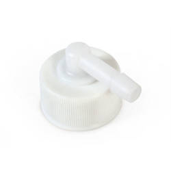 Części nakrętka z kolankiem do pojemnika 2,5 l.