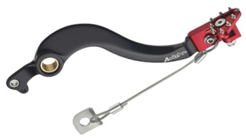 Dźwignia hamulca nożnego honda crf 250r '10-'13 kolor czerwony
