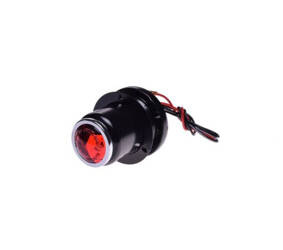 Lampa tył Lucas weteran okrągła E4