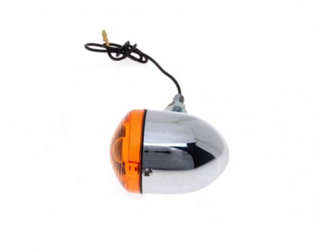 Kierunkowskaz chrom bullet wspornik 8 mm