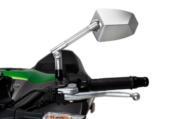 Lusterko puig hi-tech gt.1 (lewe) aluminiowe na aluminiowym ramieniu