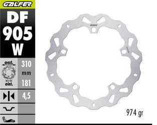 TARCZA HAMULCOWA PRZÓD BMW R 1300GS ADVENTURE '23-'25 (WAVE DISC) (310X181X4.5MM)