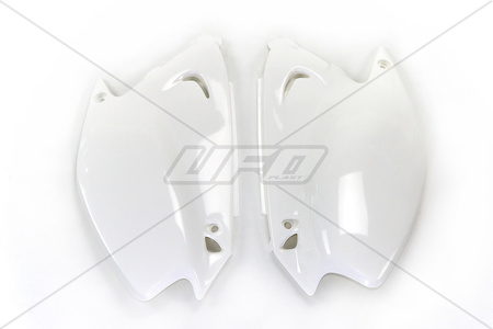 Boczki tylne kawasaki kx 125/250 '03-'17 kolor biały
