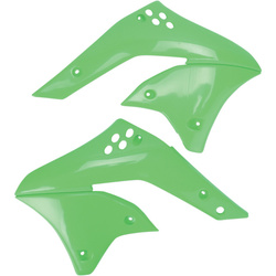 Osłony chłodnicy kawasaki kxf 250 '08 kolor zielony