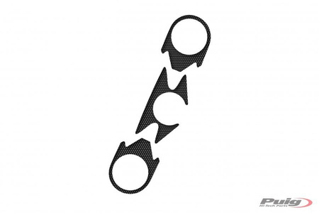 Naked osłona półki kierownicy puig do kawasaki zx-6r 07-08 szara