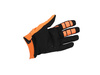 Rękawice Motocyklowe Power Force Enduro Cross Quad Spandex Pomarańczowo Czarne Xl
