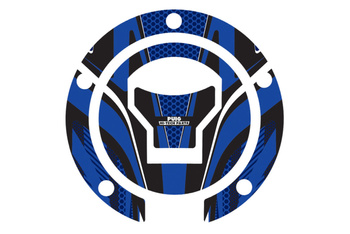 Osłona Wlewu Paliwa Puig Do Honda (Wzór Radikal) Niebieska