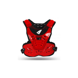OSŁONA KLATKI PIERSIOWEJ (ZBROJA) CHEST PROTECTOR REACTOR DZIECIĘCA / JUNIOR / KID KOLOR CZERWONY (CE LEVEL 2) - ZASTĘPUJE PT02275B - KOLEKCJA 2024