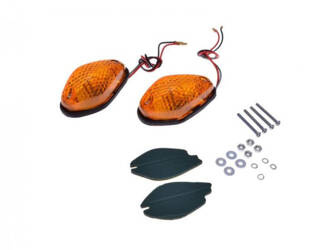 Kierunkowskaz owiewka pomarańczowy klosz 12V 23W