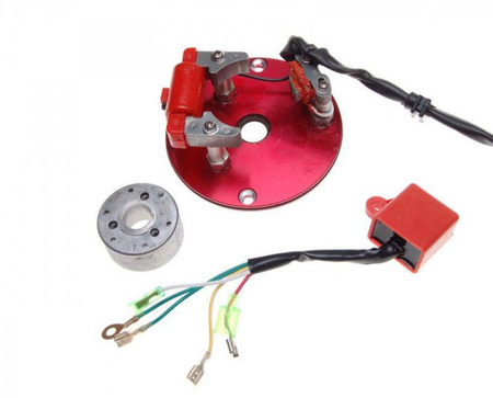 Stator iskrownik z modułem do pojazdów enduro