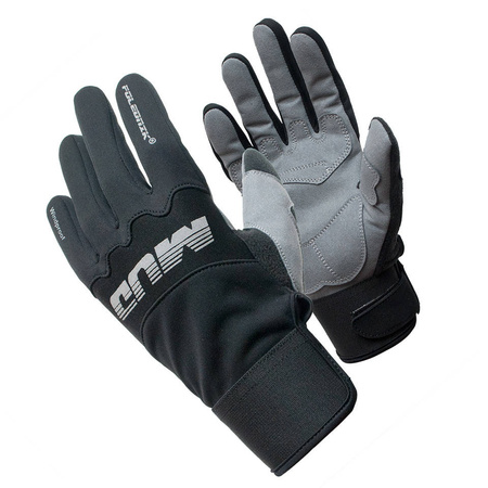 Polednik rękawice cross model mud windproof kolor czarny rozmiar s