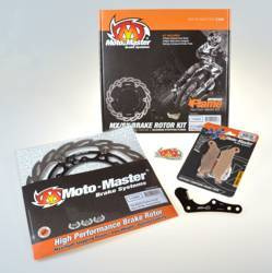 Zestaw hamulcowy do yamaha yz 125 `08-,yz/yzf 250 `07-;yzf 450 `08- zawiera: tarcza pływająca 270mm (112088),adapter (211050),klocki (094922)