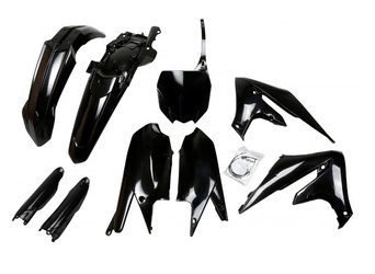 Komplet Plastików Z Osłonami Teleskopów (Amortyzatorów) Yamaha Yzf 250 '19-'23, Yzf 450 '18-'22 Kolor Czarny