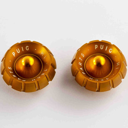 Ciężarki / Końcówki Kierownicy Puig - Uniwersalne Zaślepki Ozdobne - Model Thruster  Pomarańczowe