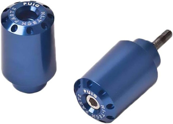 Ciężarki / Końcówki Kierownicy Długie Puig Do Aprilia Shiver 750 07-20 Niebieskie