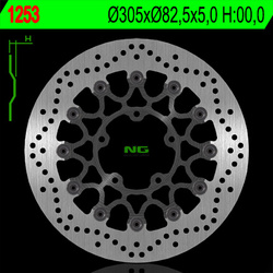 Tarcza hamulcowa przód triumph tiger 800 '10-'15, tiger explorer 1215 '13-'15 (305x82,5x5) (5x10,5mm)