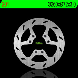Tarcza hamulcowa przód beta rr50 08-09, supermotard 50 14-15, art 50 03-05 (260x72x3,0mm) (6x6,5mm)
