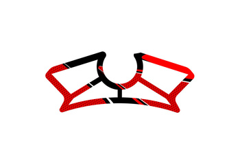 Radikal Osłona Półki Kierownicy Puig Do Yamaha Yzf-R3 15-18 Czerwony