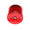 Filtr powietrza 38 mm osłona plastikowa czerwona