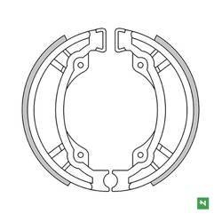 Szczęki hamulcowe pgo , suzuki , sym , tgb , 90-04 (110x23mm)