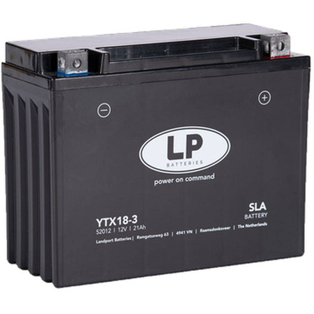 Landport akumulator ytx18-3 (y50n18l) 12v 21ah (205x85x162mm) (350a) sla bezobsługowy - zalany (2)