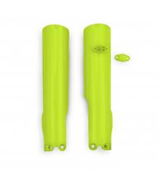Osłony Teleskopów ( Amortyzatorów ) Przednich Husqvarna Tc 125 / 250 '23-'24, Te 150 / 250 / 300 '24, Fc / Tx / Fx / Fe 300 / 350 / 450 / 501 '24, Kolor Żółty Fluo