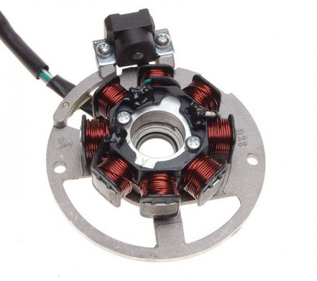 Stator iskrownik 8 cewek 5 przewodów Keeway Pixel