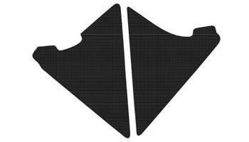 Komplet naklejek (oklein) na puszkę filtra suzuki rm 125/250 '96-'00 (carbon look)