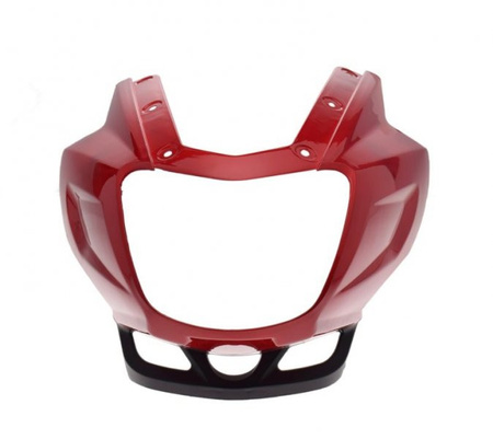 Obudowa lampy przedniej do motocykla Junak 901 czerwono czarna