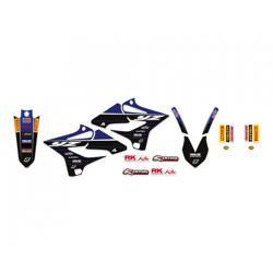 Komplet naklejek (oklein) yamaha yz 125/250 '15-'21 replica yamaha racing '20 kolor czarny/niebieski