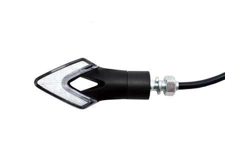 KIERUNKOWSKAZY LED 9 SMD STRZAŁKA Z OPORNIKAMI