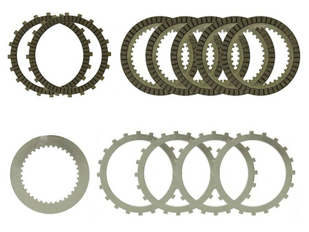 Psychic tarcze i przekładki sprzęgłowe (komplet) suzuki vzr 1800 intruder 08-09, vlr 1800 08-09 (ebs3457)