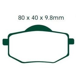 Klocki hamulcowe Yamaha XV 535 Virago