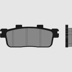 Klocki hamulcowe kh427 tył skutery (ft 3100)